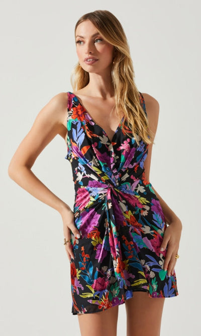 Alivia Printed Dress - Dress
