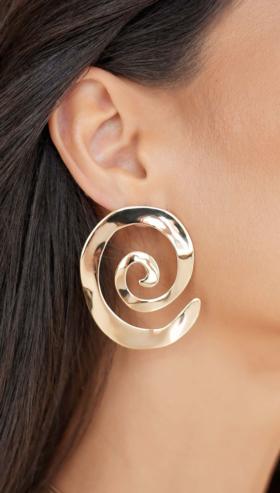 食器 WINDY &amp; RAINY Sierra300 GOLD Gold Bar Threader Earring — EF Collection®