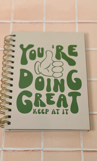 Doing Great Notebook - stationary