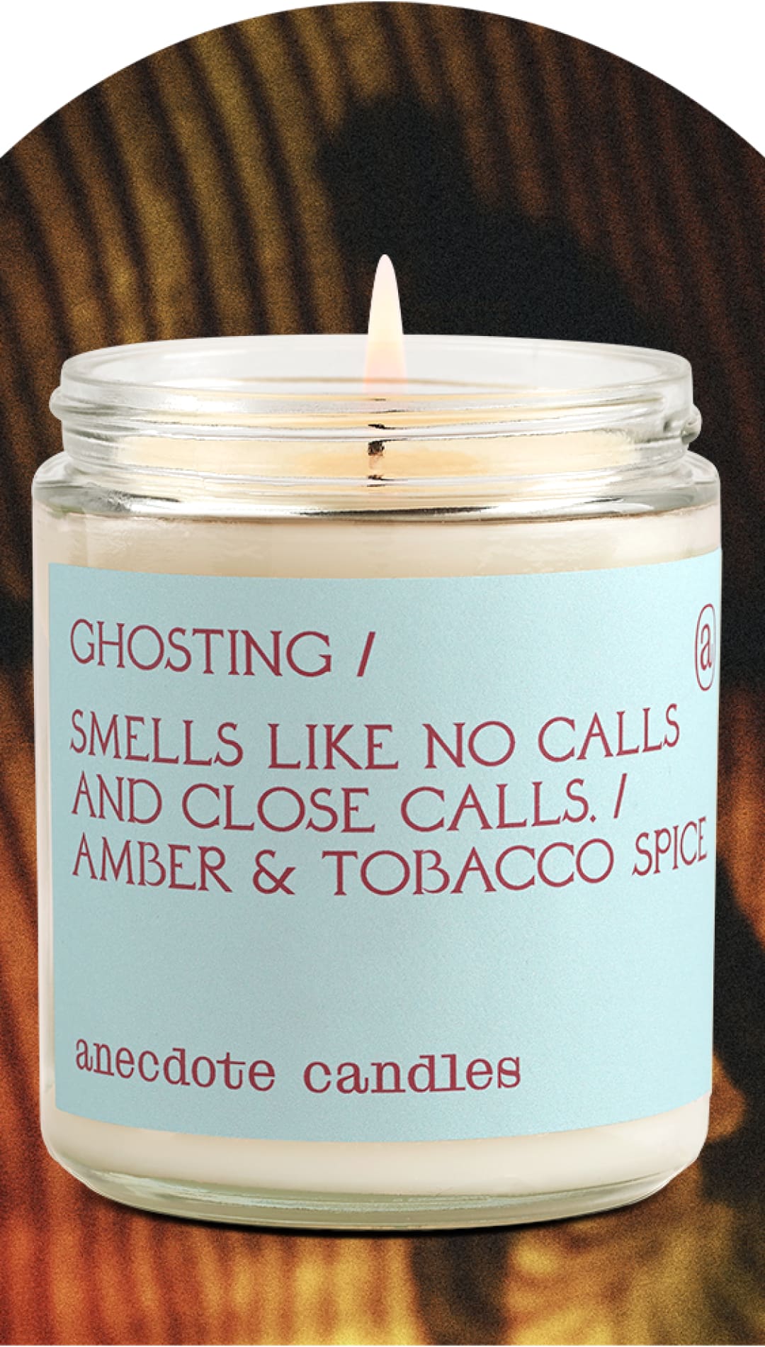 Ghosting (Amber & Tobacco Spice) Candle
