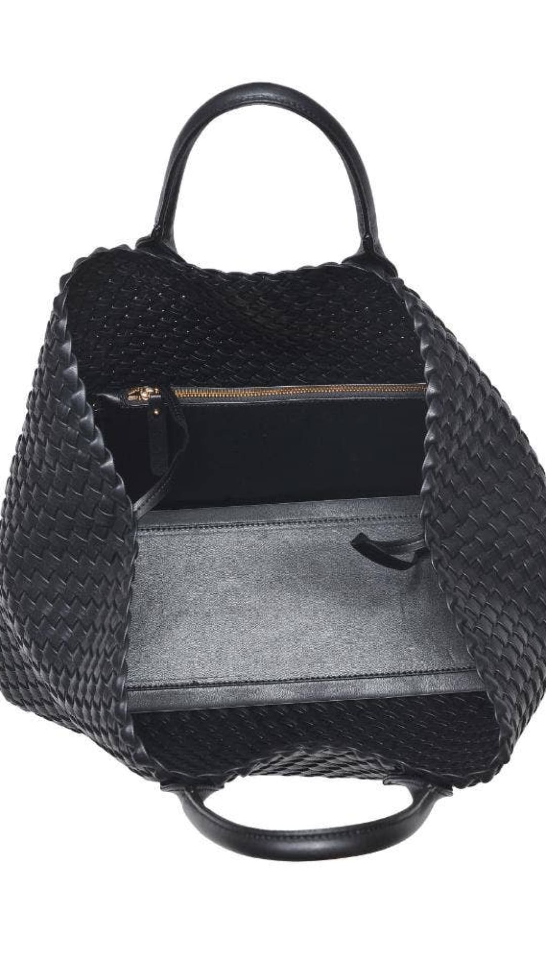 Ithaca Woven Vegan Leather Tote - 270 Handbags