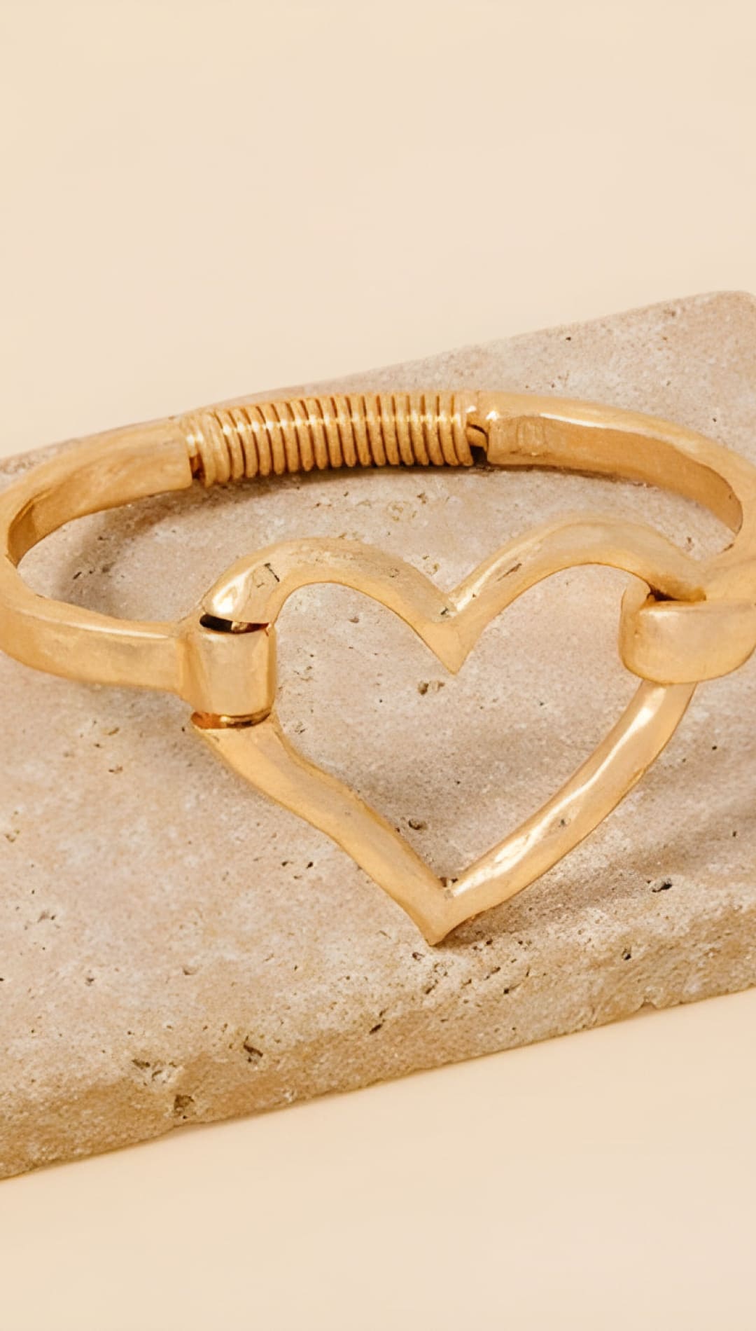 Open Heart Bangle - 260 Jewelry