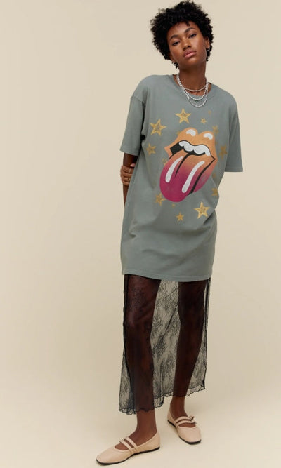 Rolling Stones Tee Dress - Dress