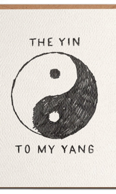 Yin Yang - Love Card - GIFT