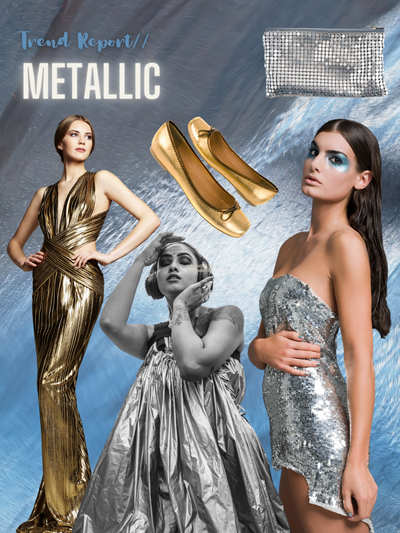Shining Bright: Embrace the Metallic Trend for Fall and Winter 2023
