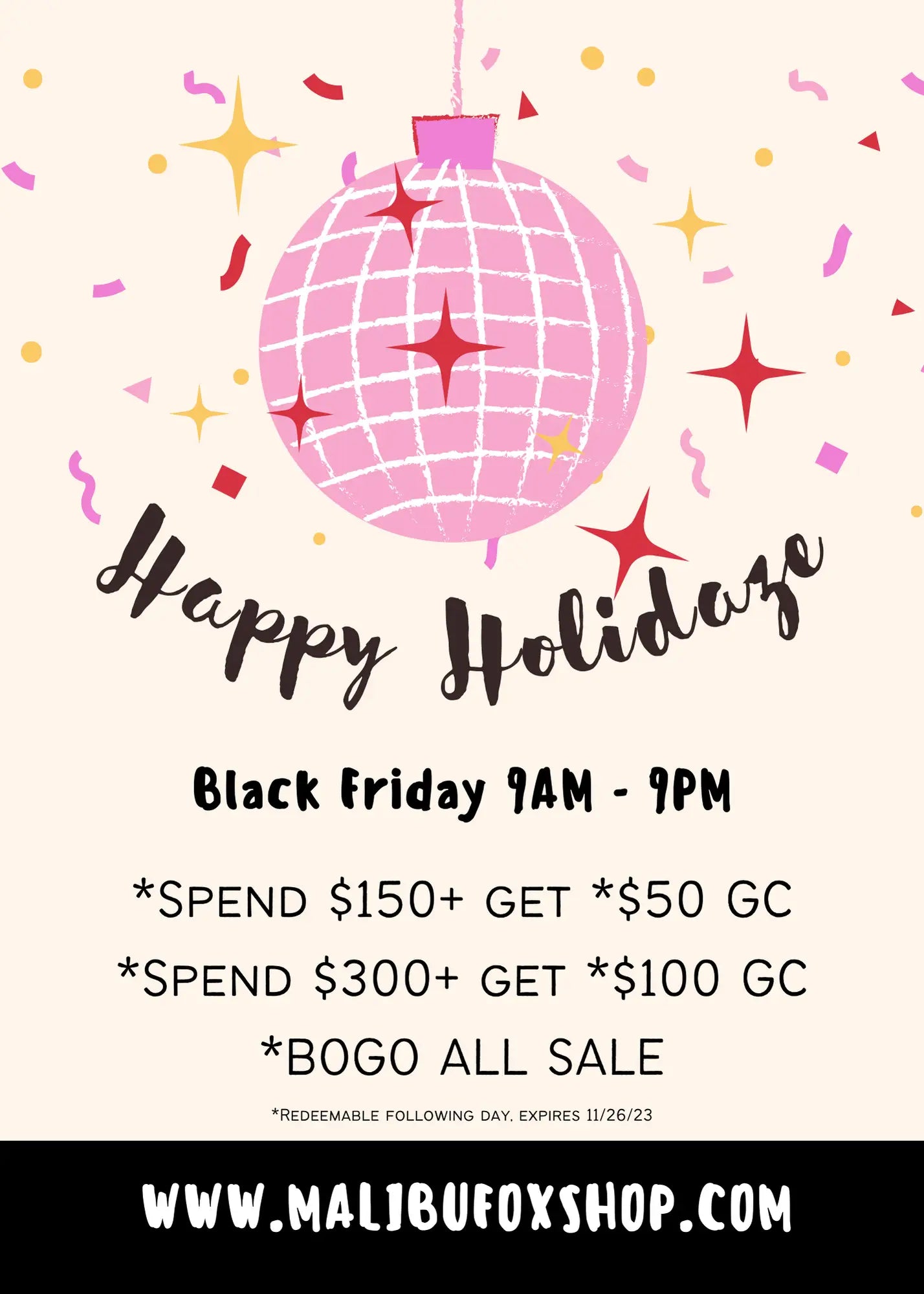 Black Friday Sale
