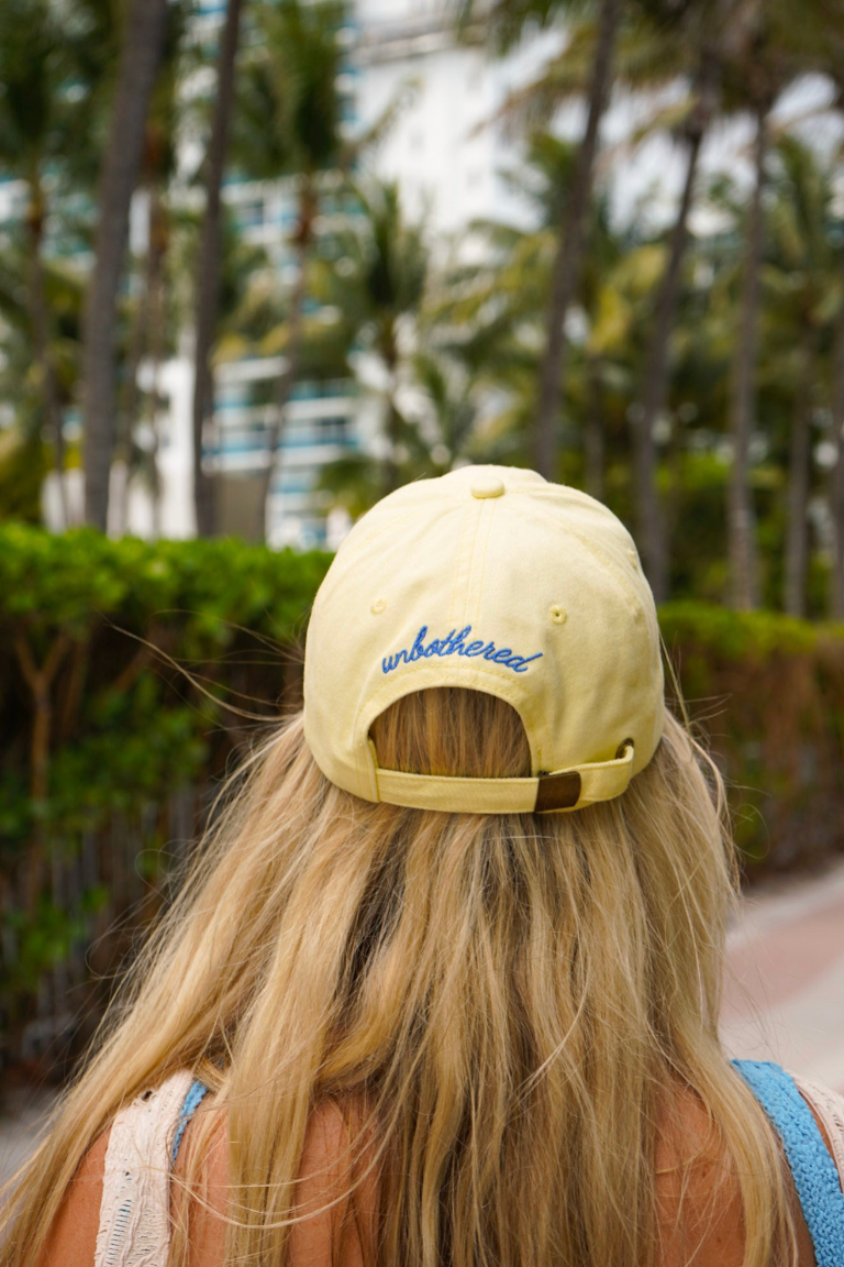 Dilly Dally - Butter Yellow Dad Cap