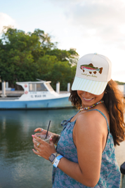 Catch You Later - Green Stripe Hat