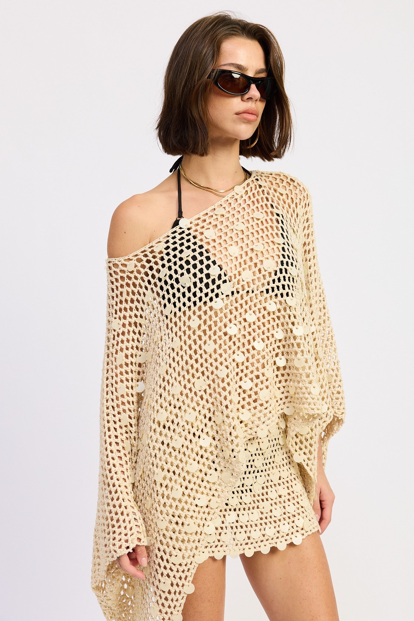 Lucia Crochet Cape