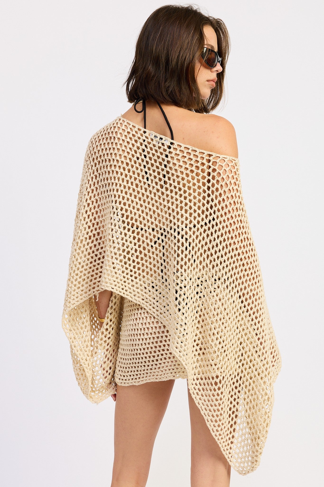 Lucia Crochet Cape