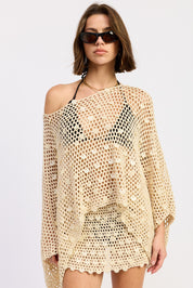 Lucia Crochet Cape