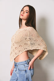 Venice Crochet Cape