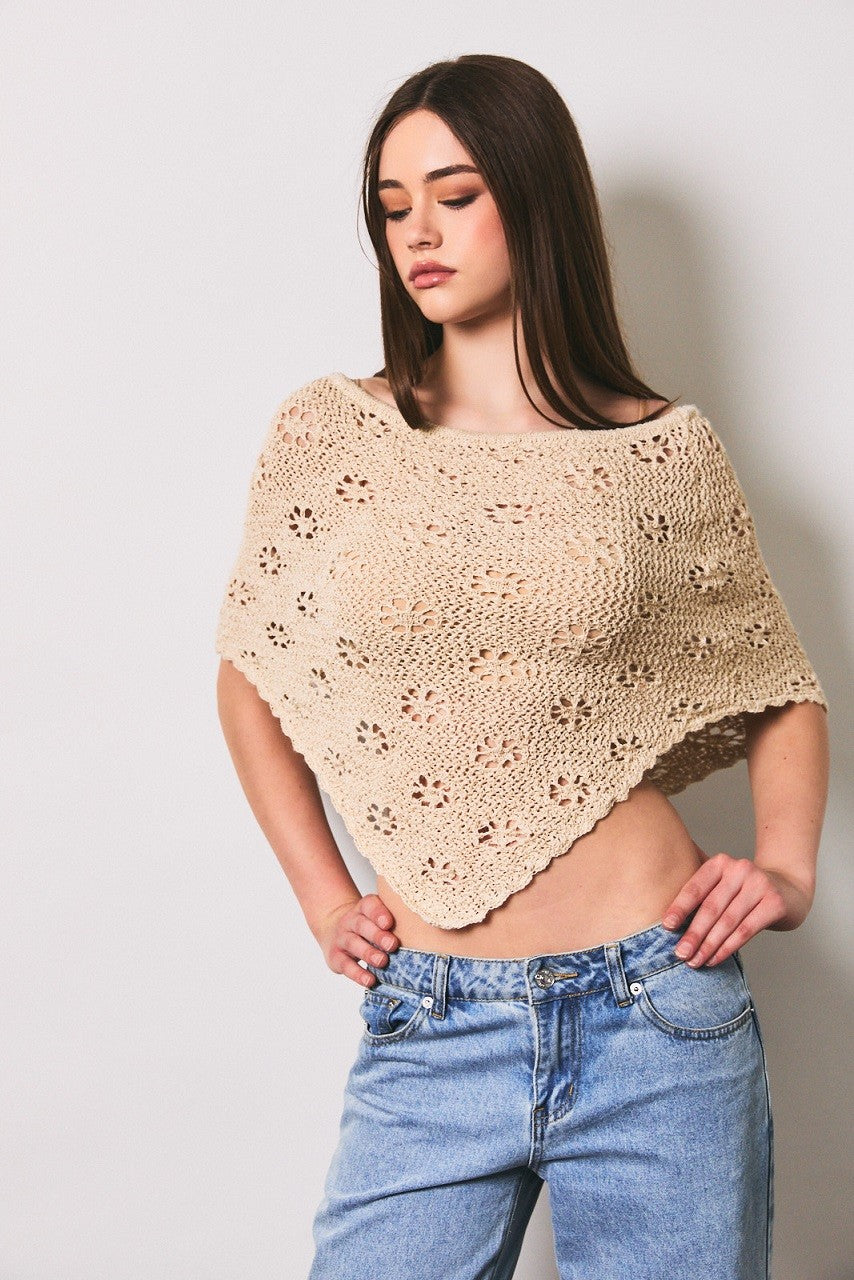 Venice Crochet Cape