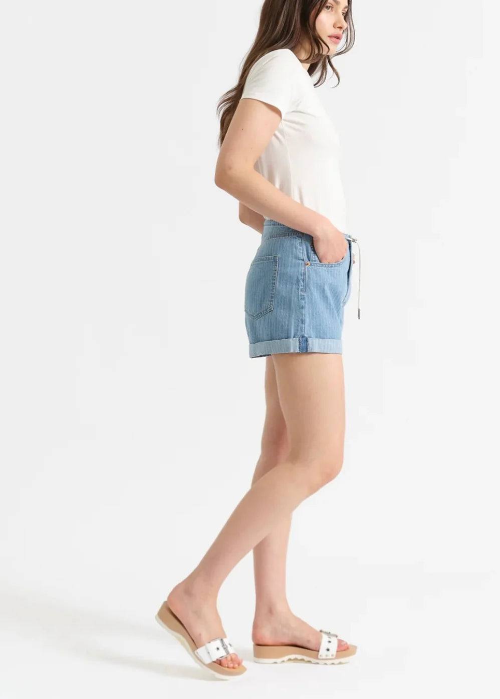 Maddie Mid Rise Shorts