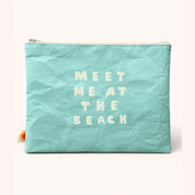 Meet Me At The Beach Tyvek Pouch