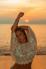Lucia Crochet Cape