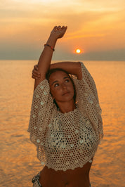 Lucia Crochet Cape