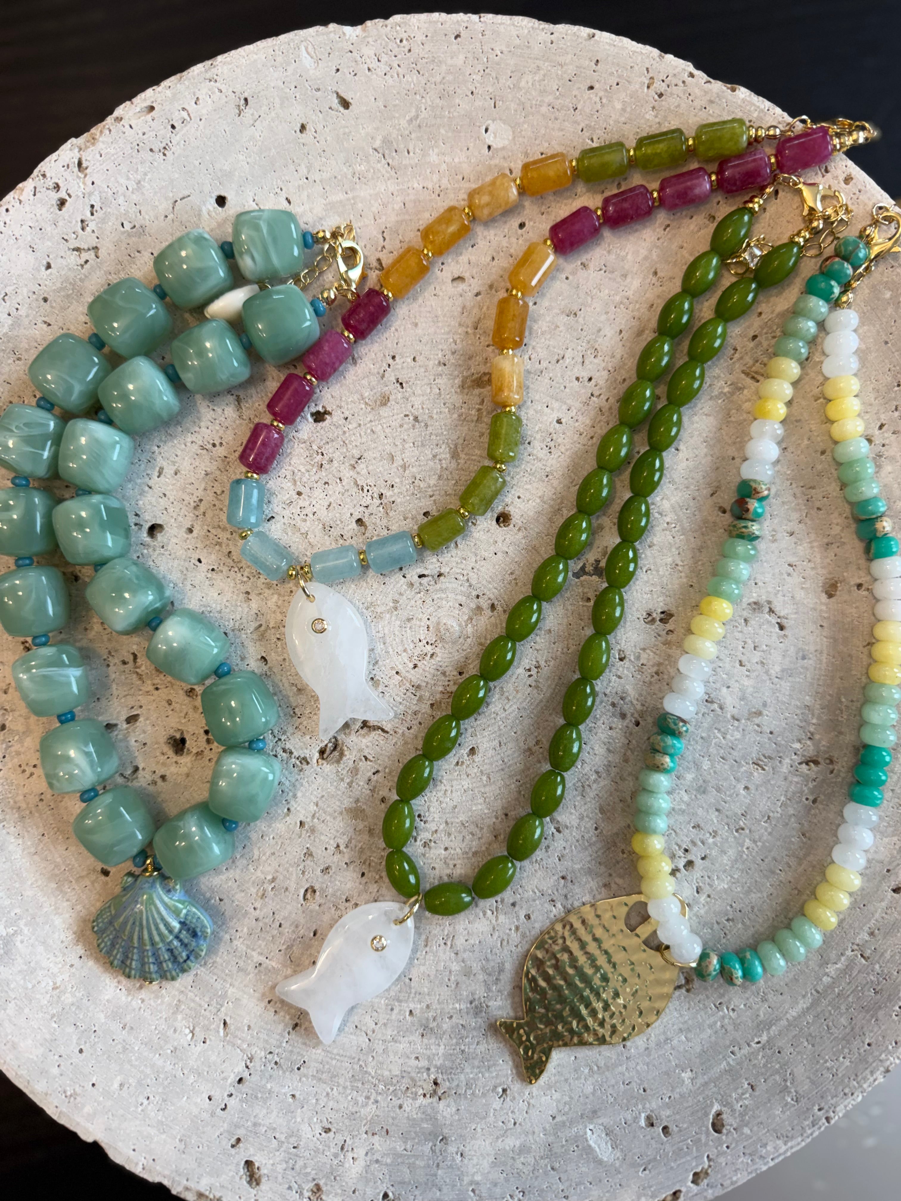 Dockside Fish Necklace