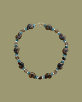 Capri Shell Necklace - Brown