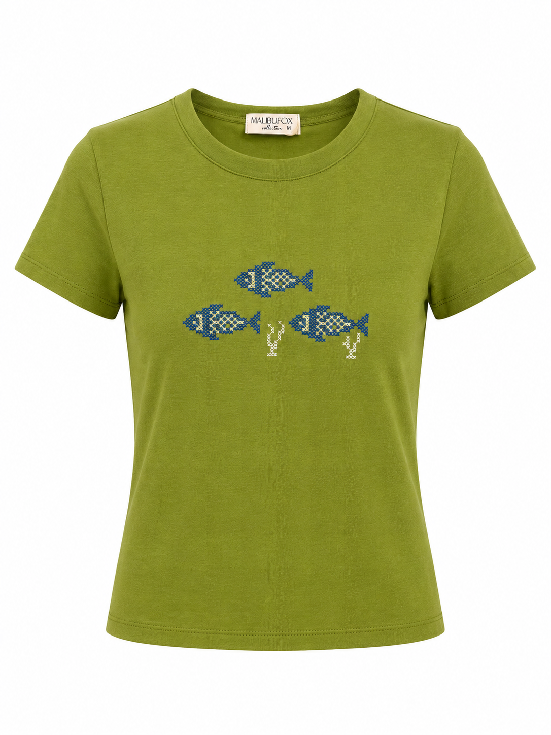 Pesca Embroidered Tee