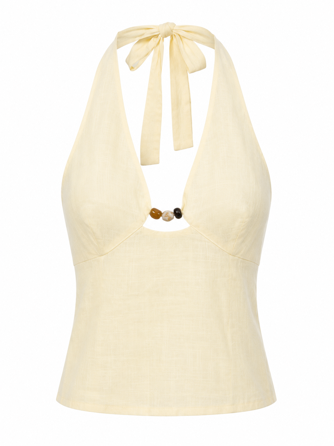 Soleil Beaded Halter Top