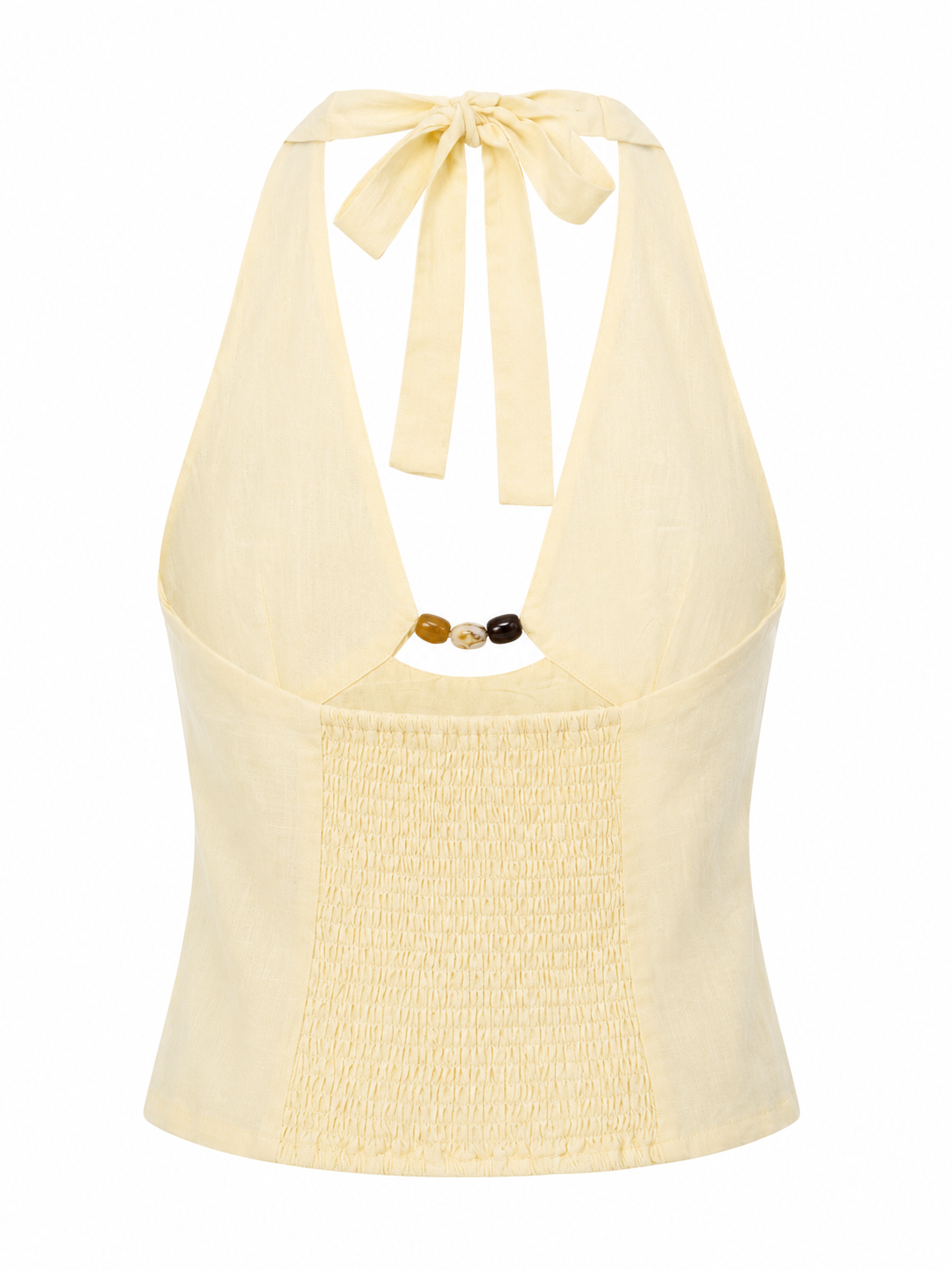 Soleil Beaded Halter Top