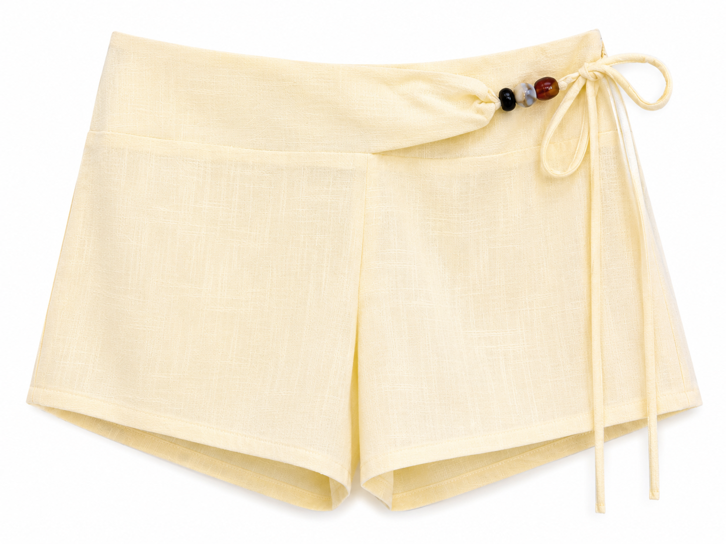 Soleil Beaded Wrap Shorts