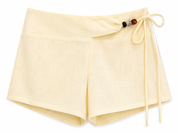 Soleil Beaded Wrap Shorts
