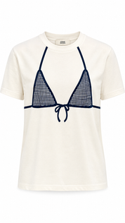 Lily Printed Bikini Tee