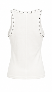 Hey Stud Tank -  White