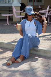 Sol Cotton Sweatpants - Oceane