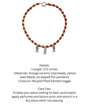 Sardinia Beaded Necklace