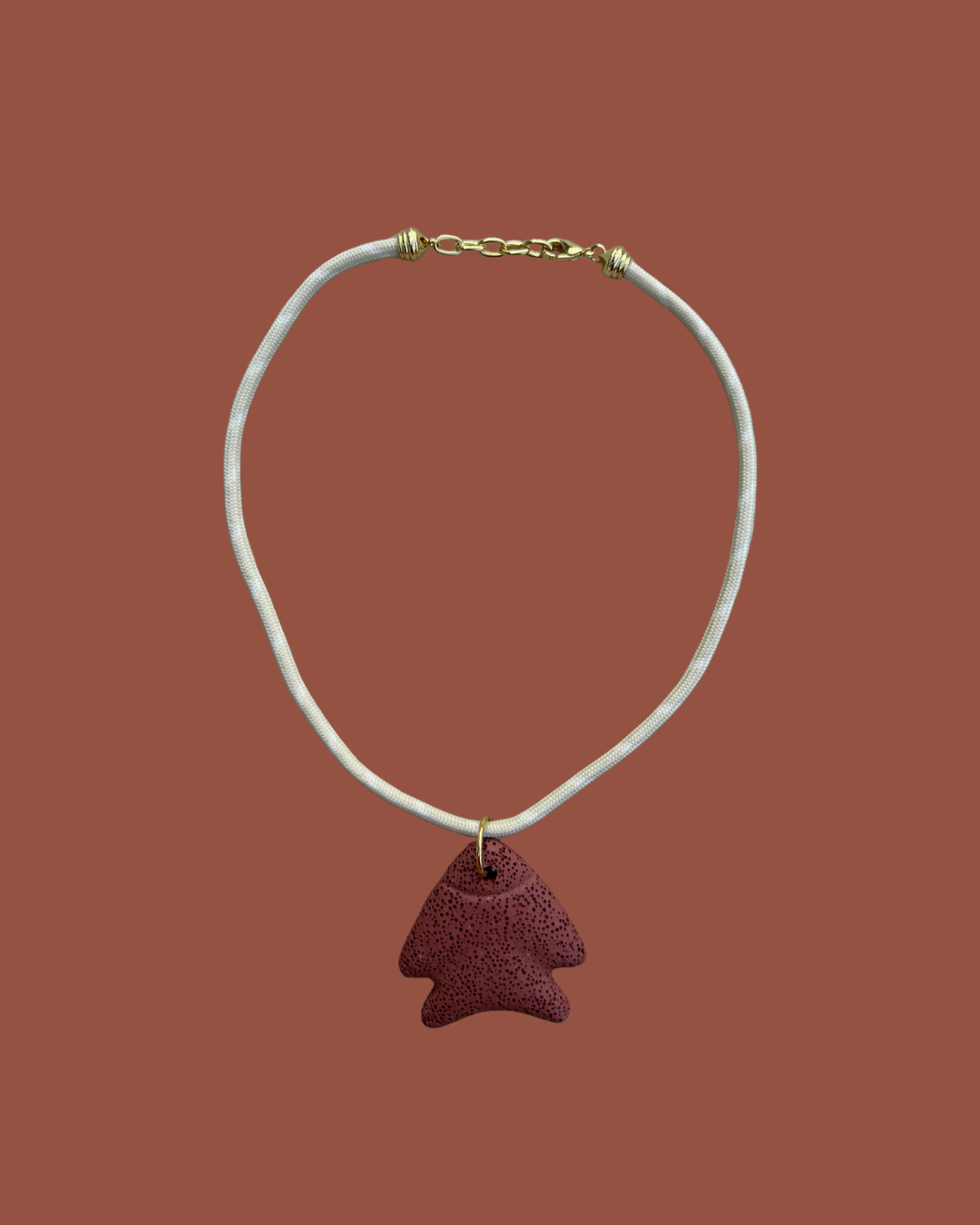 Portofino Lava Fish Necklace