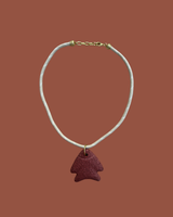 Portofino Lava Fish Necklace
