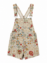 Willow Floral Denim Overalls