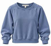 Sol Cotton Sweatshirt - Oceane
