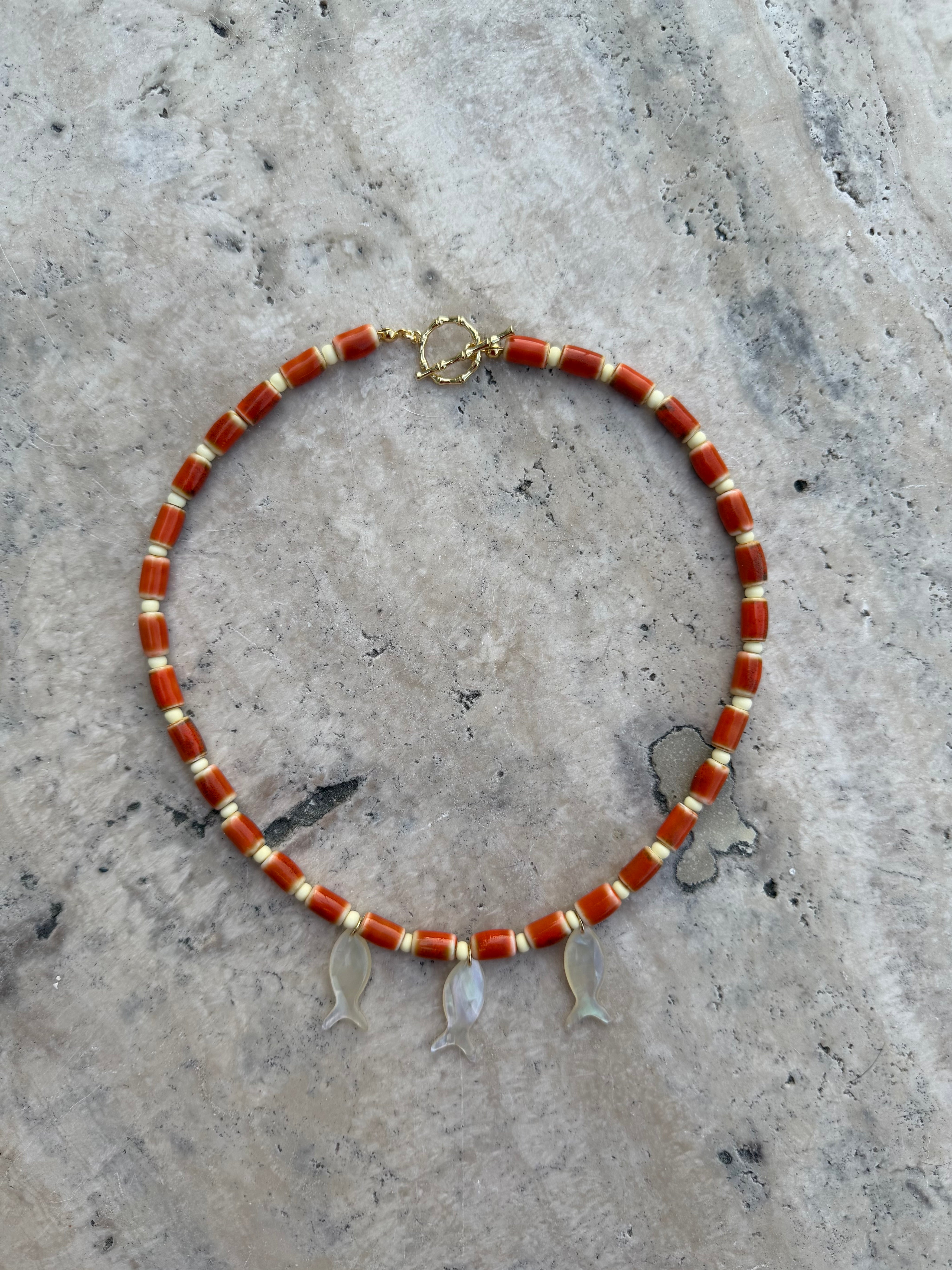 Sardinia Beaded Necklace
