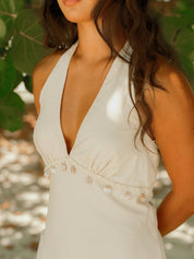 Soleil Charm Halter Dress