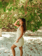 Soleil Charm Halter Dress