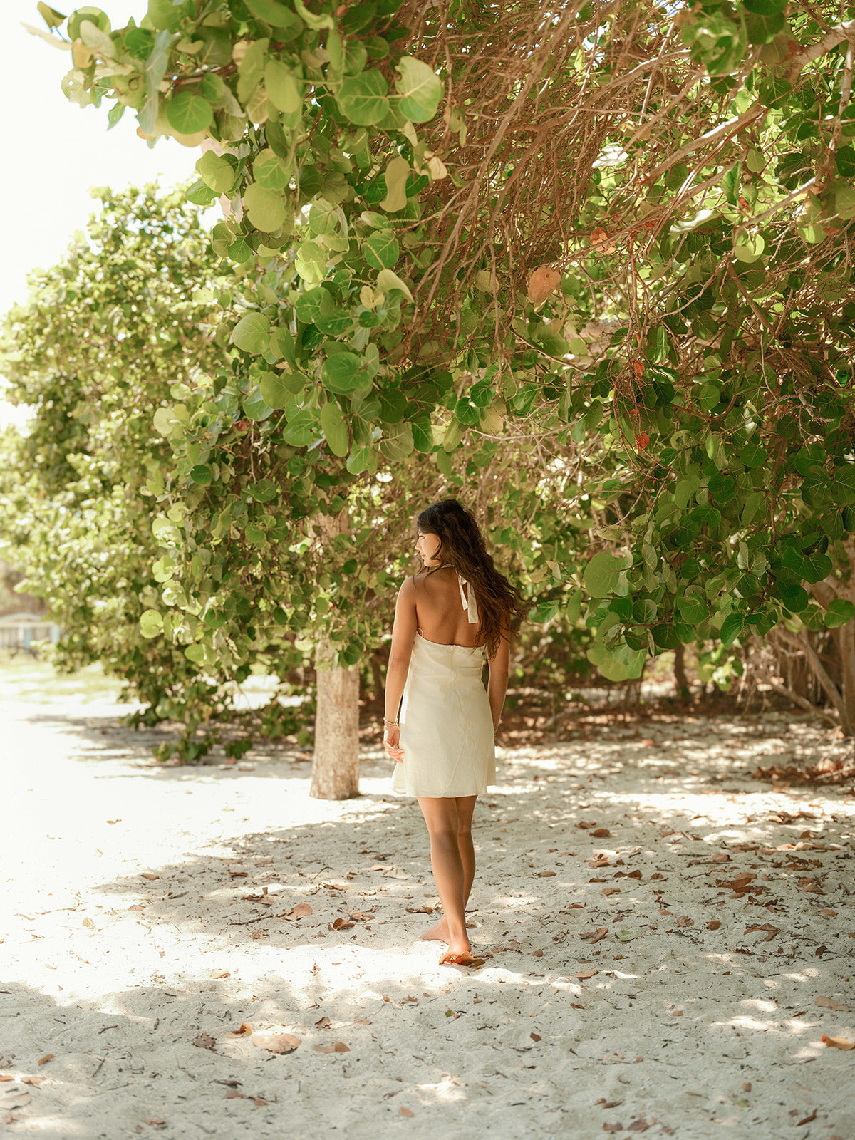 Soleil Charm Halter Dress