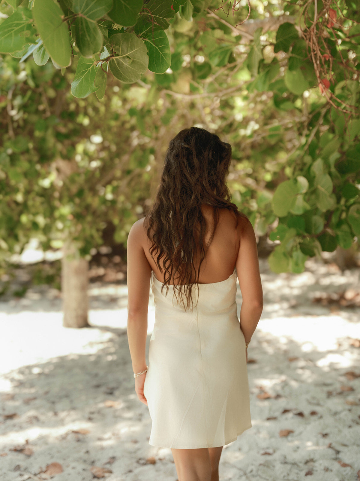 Soleil Charm Halter Dress