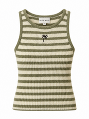 Under The Palm Stripe Tank