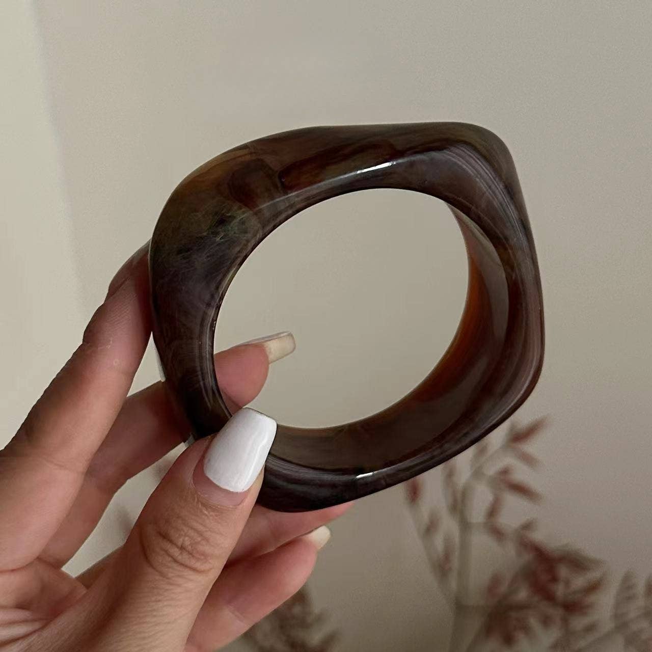 Square Acrylic Bangle