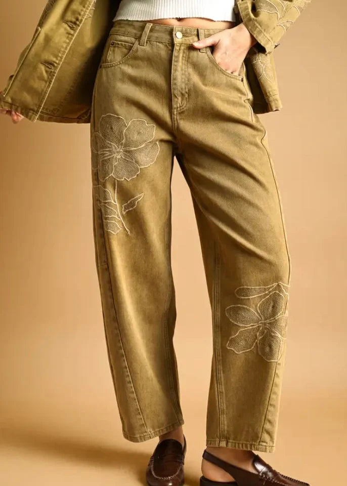 Piper Embroidered Jeans