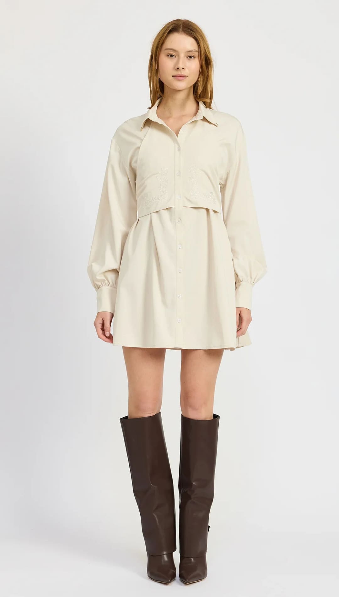 Addison Shirt Dress - 180 Dresses