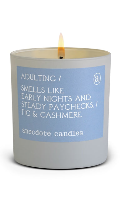 Adulting (Fig & Cashmere) Candle - 9 oz boxed vessel - 310 Home/Gift