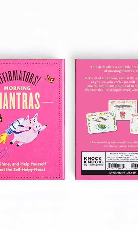 Affirmators!® Mantras (Morning) Daily Affirmation Cards - 310 Home/Gift