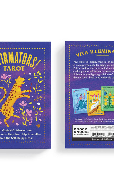 Affirmators!® Tarot Deck - Cards with Affirmations 310 Home/Gift