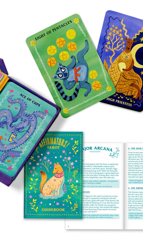 Affirmators!® Tarot Deck - Cards with Affirmations 310 Home/Gift