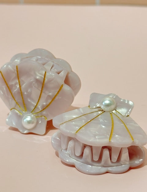 Ariel Shell Hair Clip - Light Purple - ACC